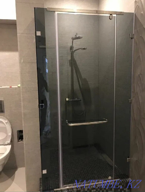 Душевые перегородки фацеты зеркала фацеты Душевая кабина полки шторка Астана - изображение 4
