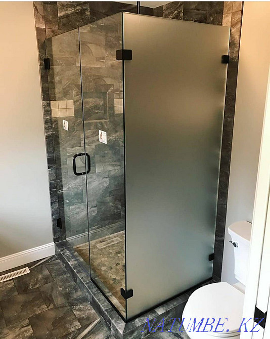 Душевые перегородки фацеты зеркала фацеты Душевая кабина полки шторка Астана - изображение 6