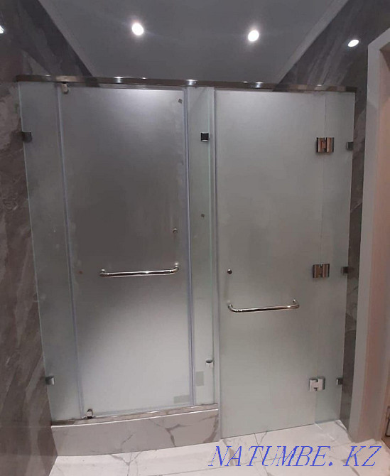 Душевые перегородки фацеты зеркала фацеты Душевая кабина полки шторка Астана - изображение 5