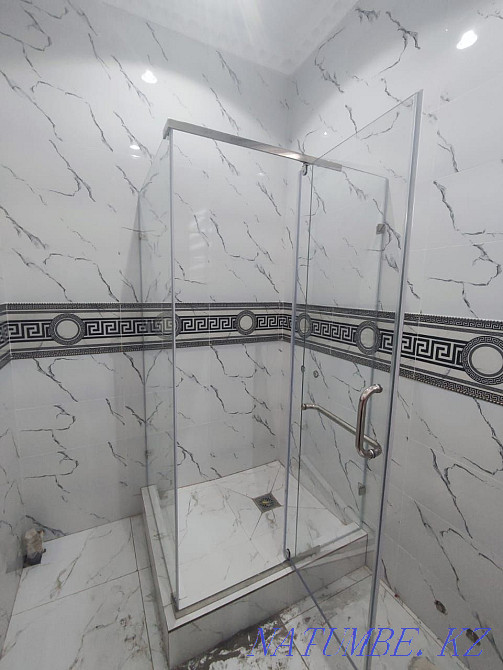 Shower enclosures and partitions in your style to order Almaty - photo 2