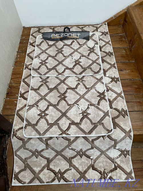 Коврики для ванной комнаты, душевой и туалета. И для прикроватной зоны Актобе - изображение 1