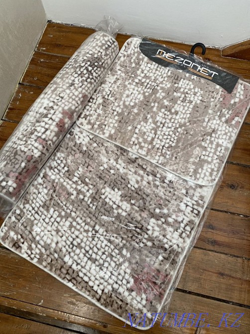 Коврики для ванной комнаты, душевой и туалета. И для прикроватной зоны Актобе - изображение 3