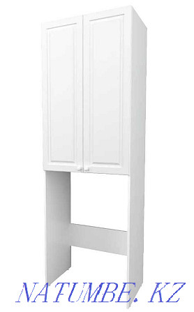 Wardrobe over washing machine Wall 67 2d White gloss Astana - photo 8