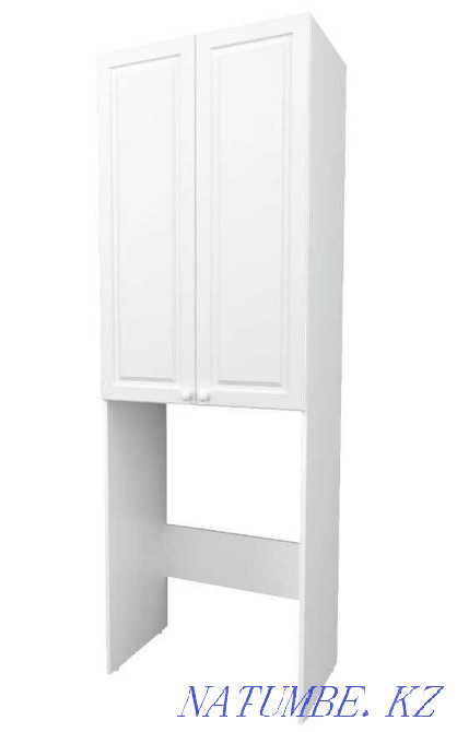 Wardrobe over washing machine Wall 67 2d White gloss Astana - photo 8