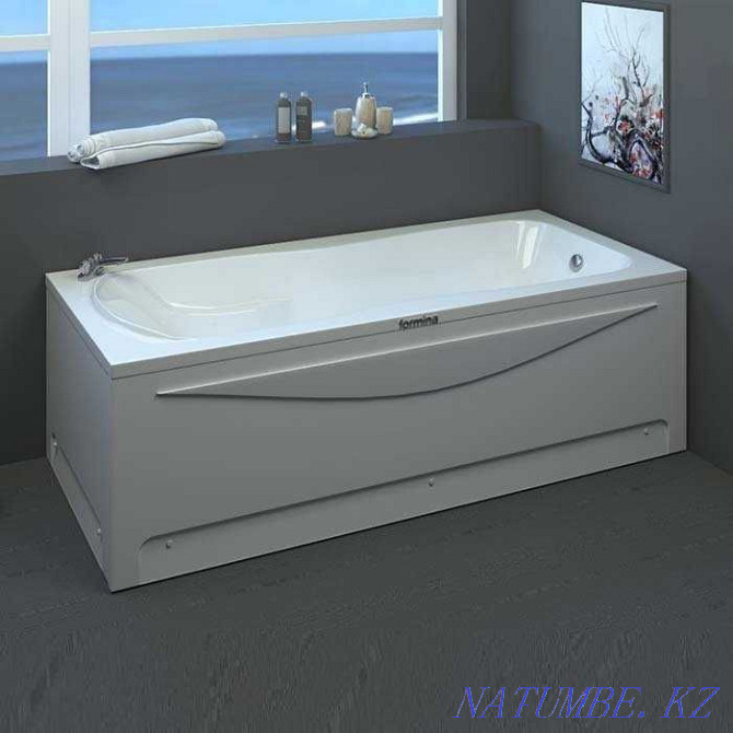 Acrylic bathtub Carol (160*80) see Formina. Turkey (bath + frame + legs) Astana - photo 1