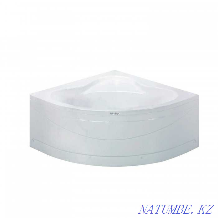 Ориана акрил ваннасы 125х125 см.Формина. Түйетауық. (Орнату)  Астана - изображение 3