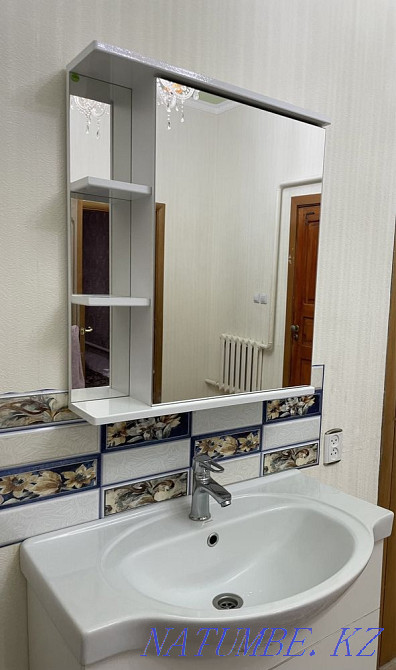 Срочно продам Раковина с тумбой и зеркалом Кызылорда - изображение 2