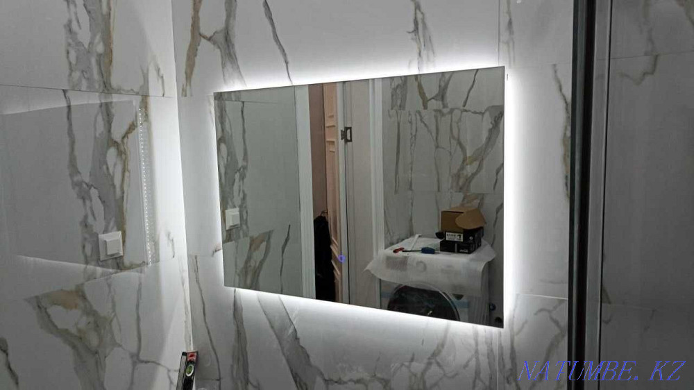 Душ экраны, душ кабинасы, айна, шатыр бөлімі Белоярка - изображение 6