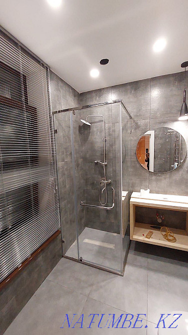 Custom glass shower enclosures Glass shower screens Almaty - photo 4