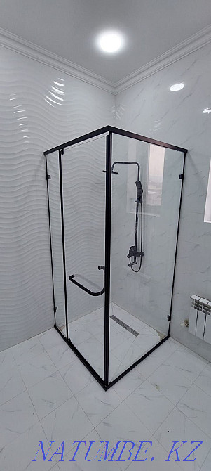 Custom glass shower enclosures Glass shower screens Almaty - photo 2