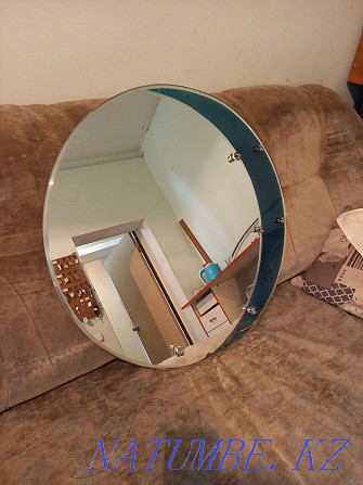 I will sell a mirror for a bathroom or a hallway.d..70 cm..used but in excellent condition Zhezqazghan - photo 1