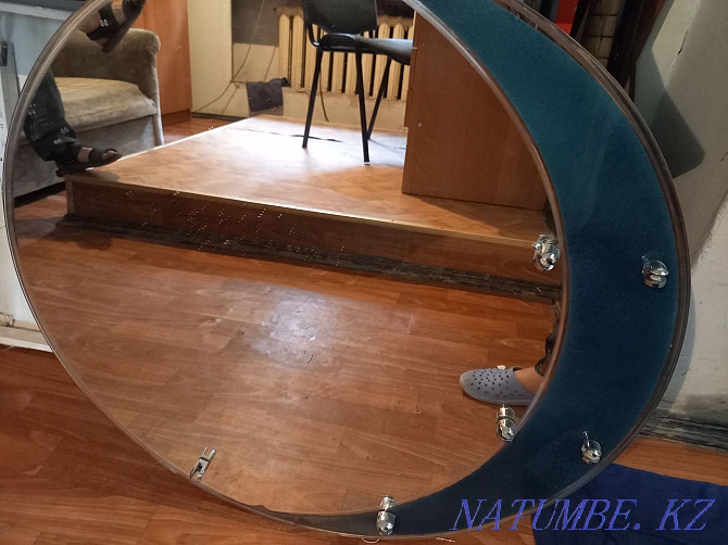 I will sell a mirror for a bathroom or a hallway.d..70 cm..used but in excellent condition Zhezqazghan - photo 2