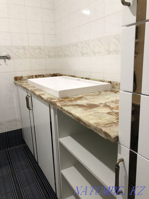 Stone bath countertops Almaty - photo 2