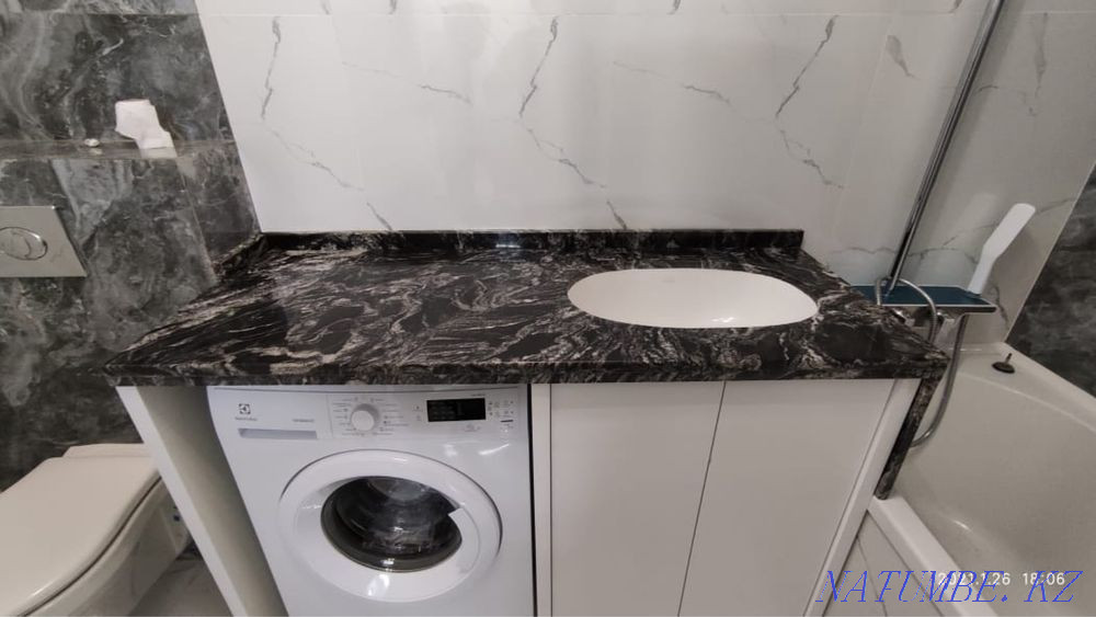 Stone bath countertops Almaty - photo 4