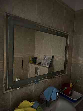 Шкаф с зеркалом для ванны Алматы