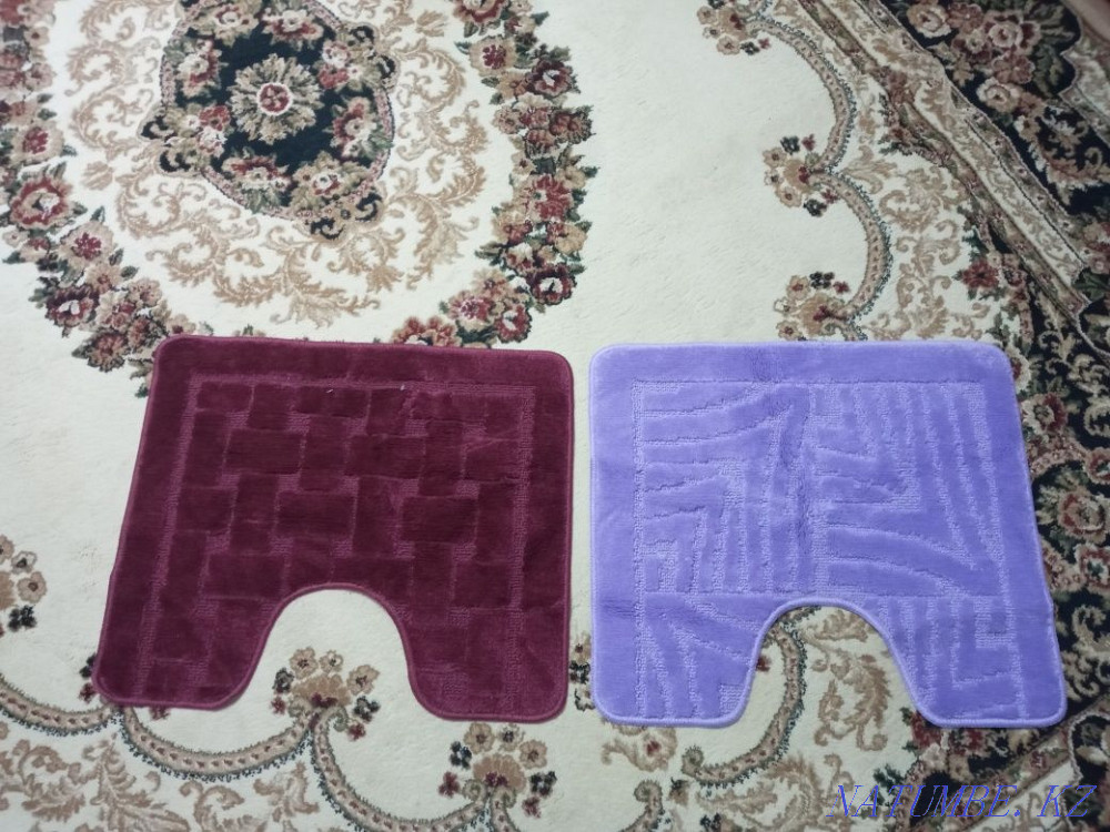 Toilet mats are new, 800 tenge each. Shymkent - photo 2
