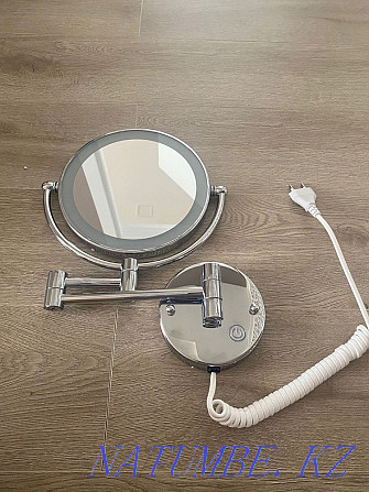 Wall-mounted cosmetic bathroom mirror with LED lighting Astana - photo 4