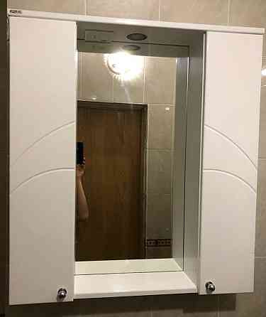 Шкафчик с зеркалом с подсветкой Акбулак