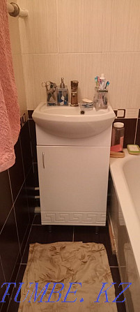 Washbasin with cabinet for sale Нуркен - photo 1