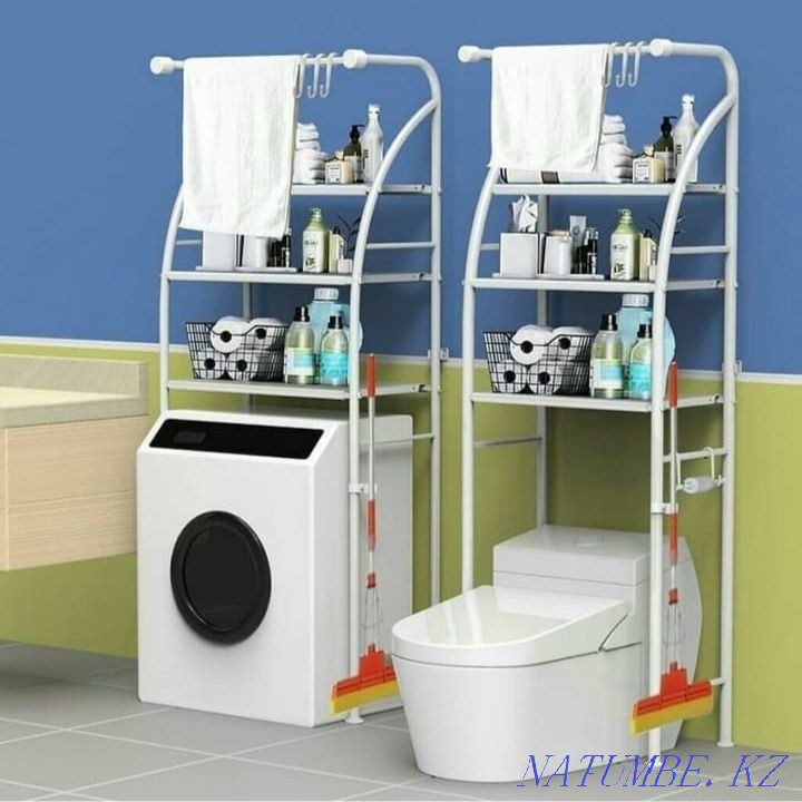 Selling shelves above the toilet and above the washing machine new in packaging Pavlodar - photo 1