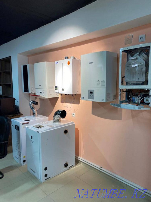 Gas boilers, boilers, plumbing! Astana - photo 1