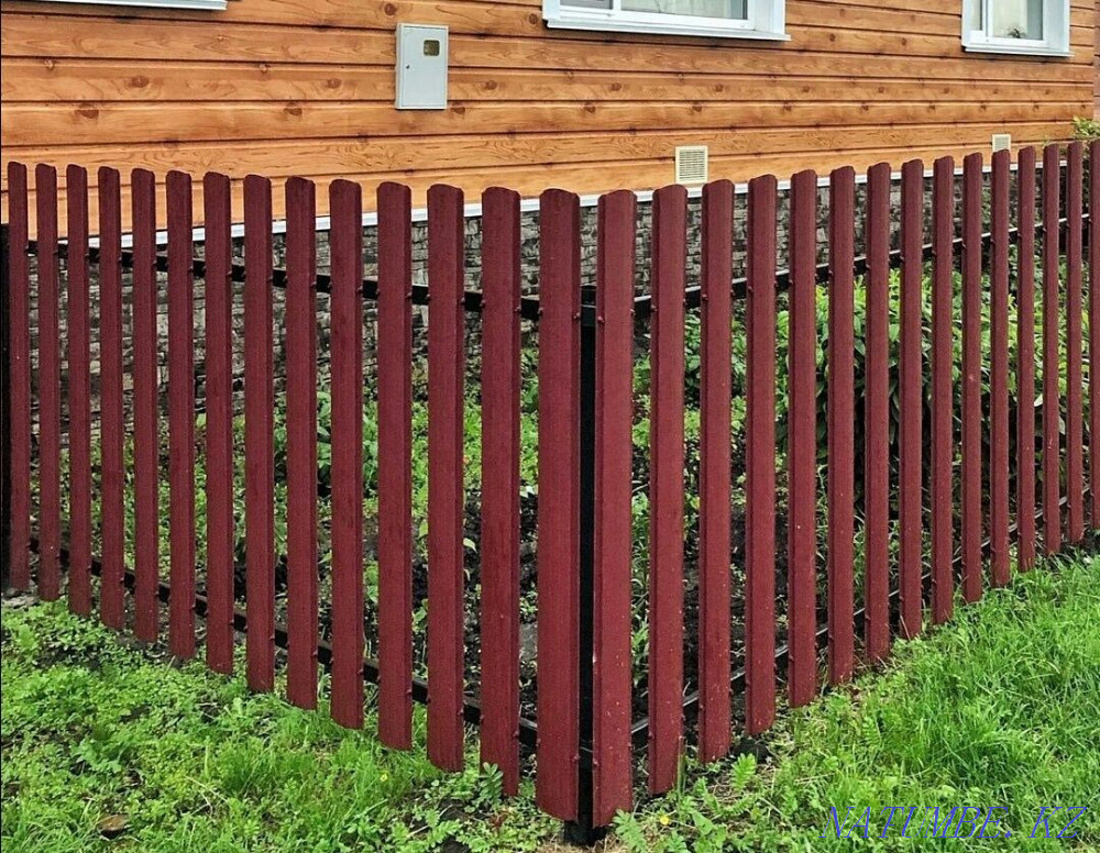 Metal fence Almaty - photo 2