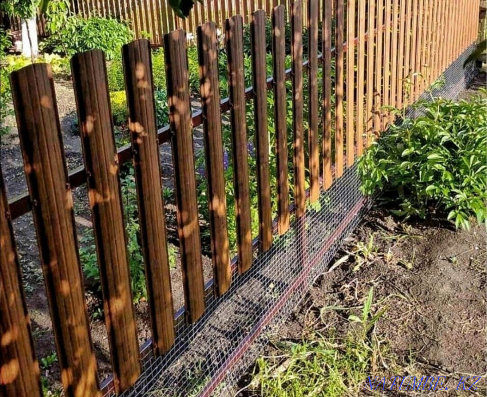 Metal fence Almaty - photo 3