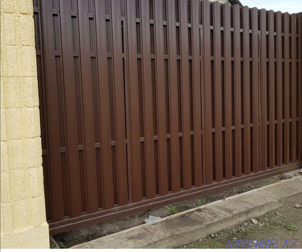 Metal fence Almaty - photo 6