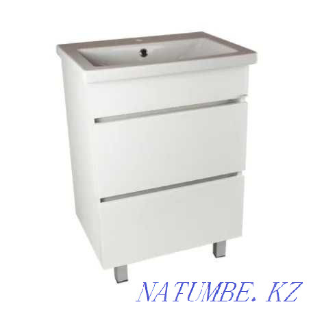 Тумба для ванной Бали 60 Белая Алматы - изображение 1