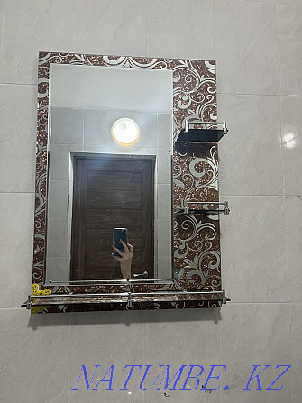 Зеркало(б/у) ванное зеркало новая Шымкент - изображение 2