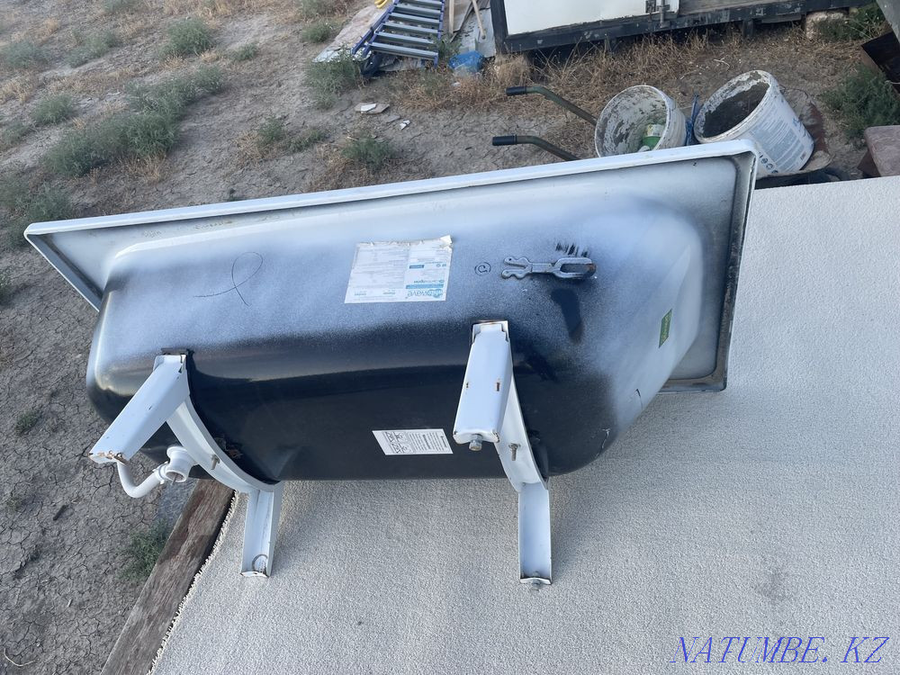 Enamelled steel bath  - photo 5