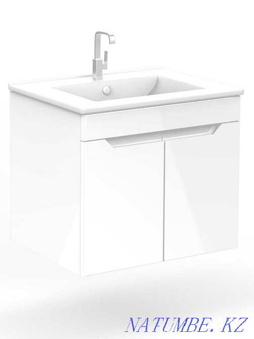 Тумба подвесная с раковиной Optima "60" без ящика Астана - изображение 2
