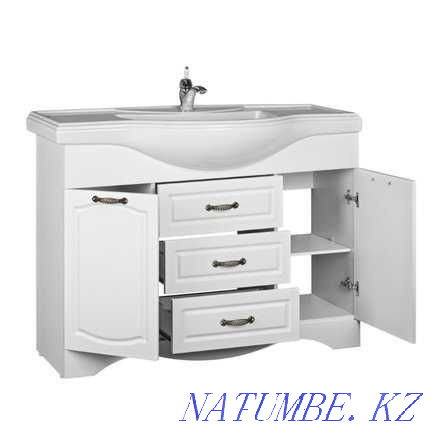 Cabinet with sink RICH "65,80,105,120 cm." with 3 drawers Astana - photo 3
