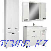Vanity unit Elen Cube 90 with 2 top drawers Astana - photo 2
