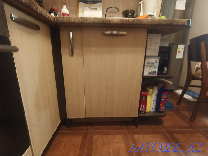 Kitchen set laminated chipboard without appliances Almaty - photo 4