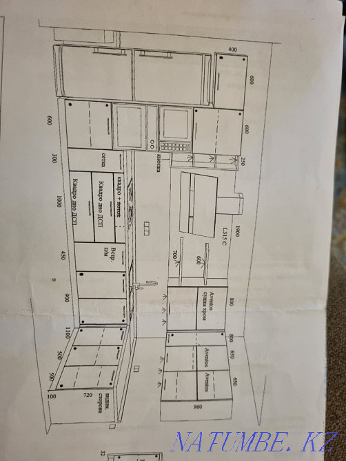 Kitchen with island and appliances Каргалы - photo 7