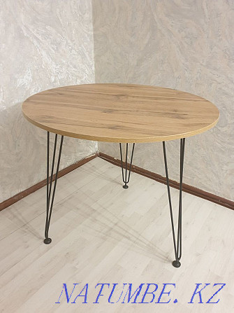 Table round size diameter 85cm height 75 Almaty - photo 2