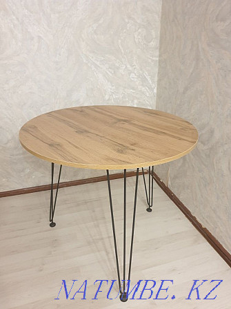 Table round size diameter 85cm height 75 Almaty - photo 3