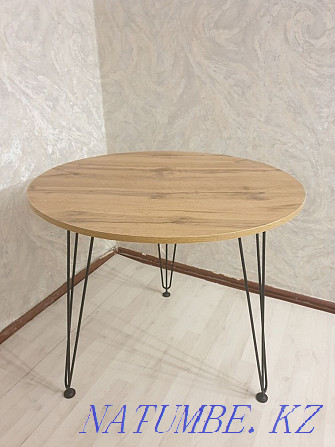 Table round size diameter 85cm height 75 Almaty - photo 1