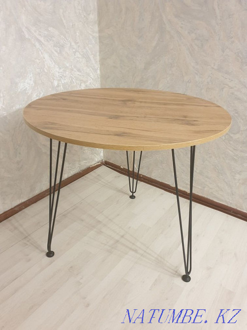 Table round size diameter 85cm height 75 Almaty - photo 2