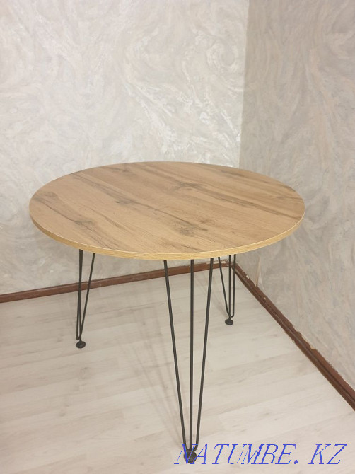 Table round size diameter 85cm height 75 Almaty - photo 3