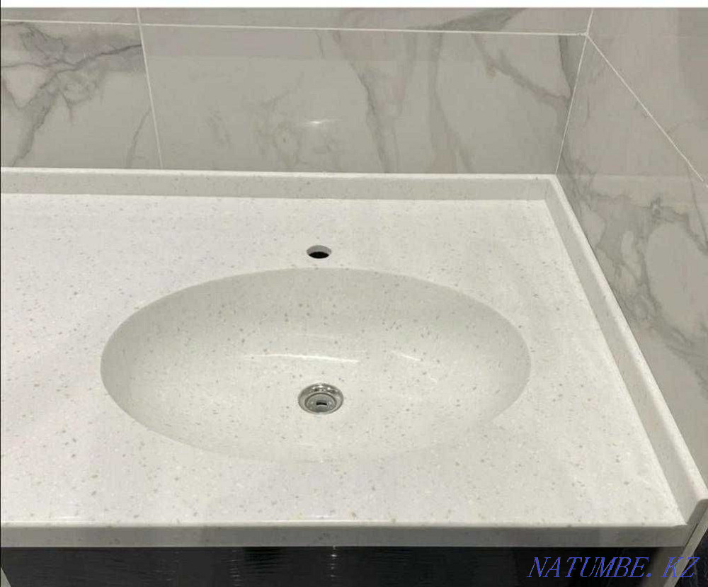 Countertops made of artificial stone and quartz Astana - photo 8