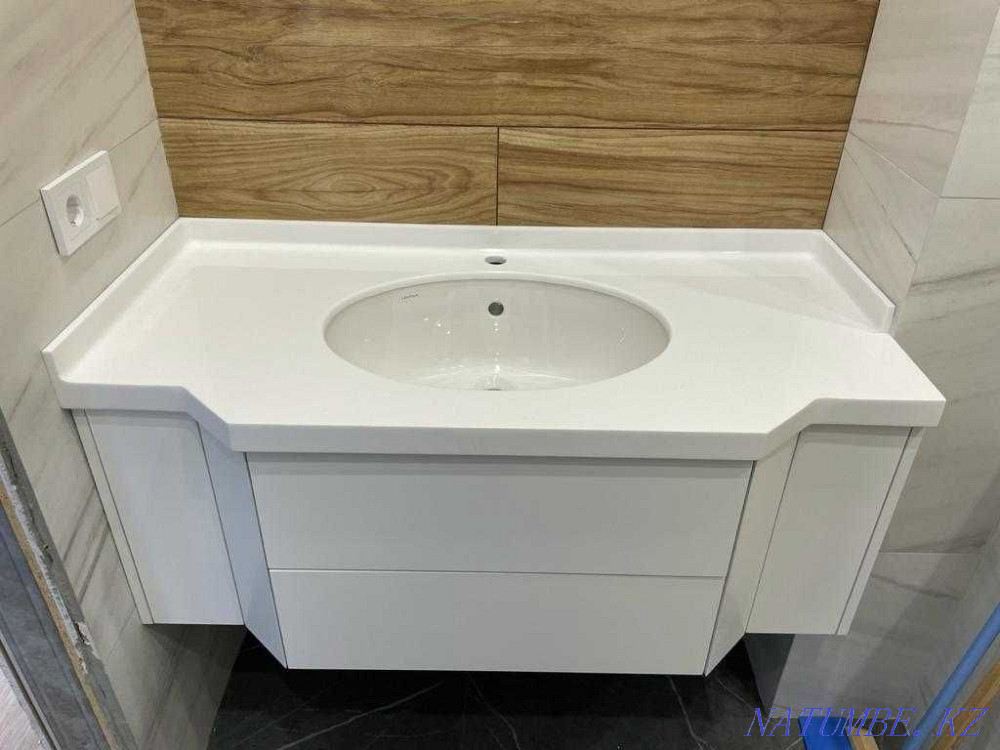 Countertops made of artificial stone and quartz Astana - photo 5