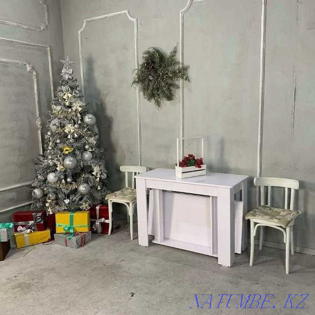 Стол трансформер для кухни и гостинный с доставка на дом Актау - изображение 5