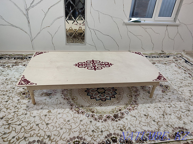 Zher table size 152*76 low tables zher stel Almaty - photo 4