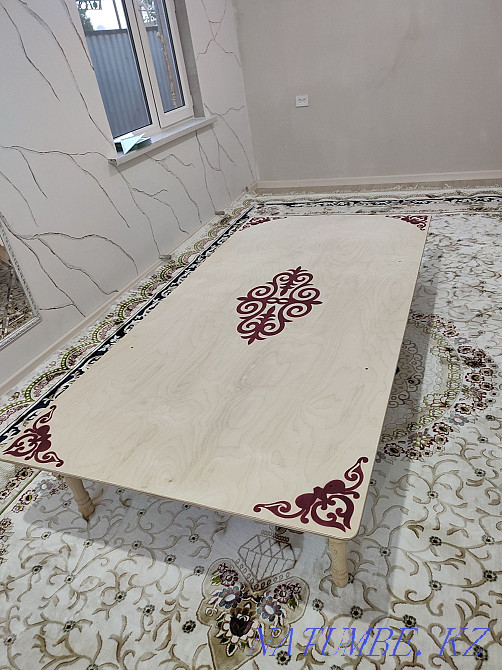 Zher table size 152*76 low tables zher stel Almaty - photo 3