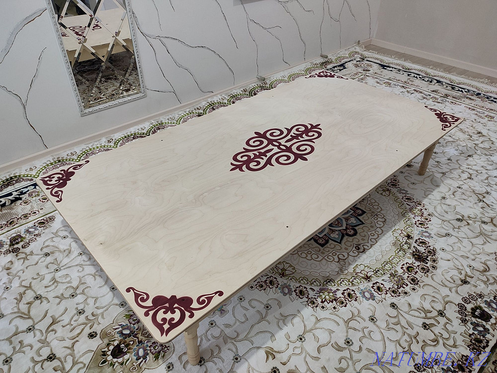 Zher table size 152*76 low tables zher stel Almaty - photo 1