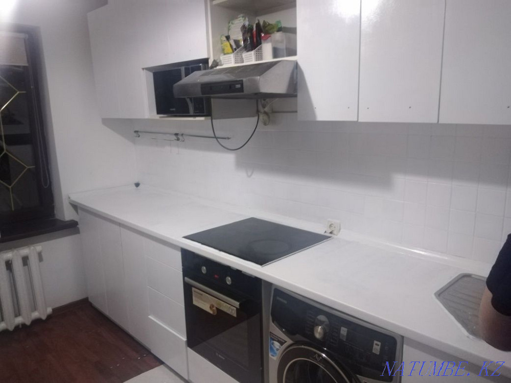 Есіктерді және ас үй шкафтарын сырлау және қалпына келтіру  Алматы - изображение 5