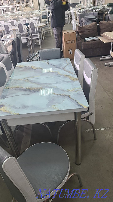 Turkish Kitchen Set Table 6 Chairs Chair Orynda Chairs? ?stele Almaty - photo 7