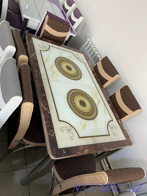 Turkish Kitchen Set Table 6 Chairs Chair Orynda Chairs? ?stele Almaty - photo 4